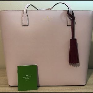 Kate Spade Karla Pink Tote Handbag